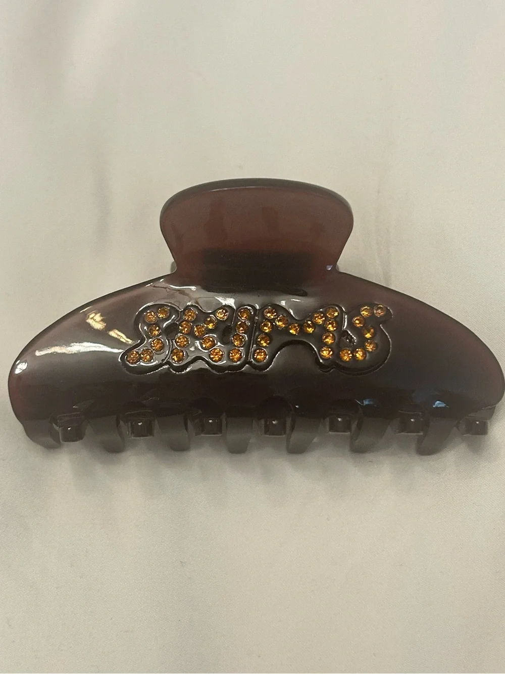 Skims Brown Claw Clip
